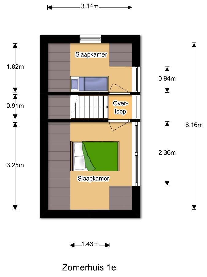 فيلا Beachhouse Zomerhuis Vakantiehuis نوردفيك المظهر الخارجي الصورة